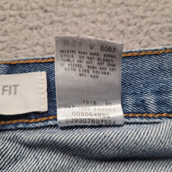 VTG Levis 505 Jeans 30x32 Blue Denim Regular Fit Straight Leg Red Tab Classic - Picture 8 of 11